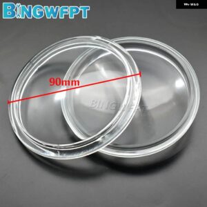 スズキ 2X ラウンド直径 90MM フォグランプ SX4 グランドビターラアルトスイフトスプラッシュジムニーイエロー防曇ガラス - Transparent glass