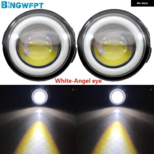 フォグランプ インフィニティ FX35/FX37/FX45/FX50/QX70 2006-2015 フォグランプ 26150-8990B LED 12V - LED-angel eye-W