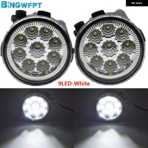 フォグランプ インフィニティ FX35/FX37/FX45/FX50/QX70 2006-2015 フォグランプ 26150-8990B LED 12V - LED White Light