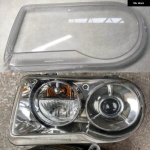 クライスラー 300C 2007-2010 ヘッドライト ランプシェードクリア ヘッドライト レンズランプ フードランプシェードカバー 光シェル - 1 Pcs Right