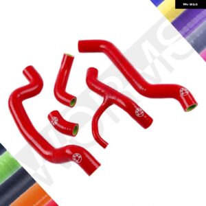 2007-2014 ドゥカティ 848 1098 1198 / 848 EVO シリコン ラジエーター 冷却液ホース キット 2008-13 - Red