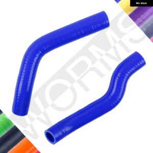 ヤマハ TDR250 TDR 250 1988 1989 1990 シリコン ラジエーター 冷却液ホース パイプキット - Blue
