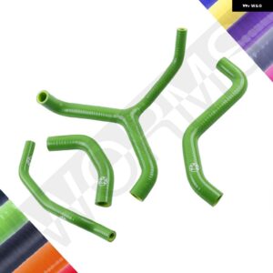 2016-2020 カワサキ ニンジャ シリコン ラジエーター 冷却液ホース キット 2017 2018 2019 - Green
