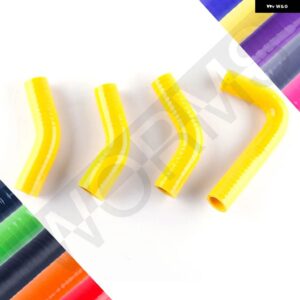 シリコン ラジエターホース パイプキット ヤマハ RZ350 RD350 RD RZ 350 YPVS 全年式用 - Yellow