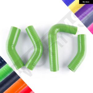 シリコン ラジエターホース パイプキット ヤマハ RZ350 RD350 RD RZ 350 YPVS 全年式用 - Green