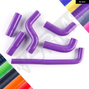 KTM 400EXC 525EXC 2002-2006 シリコン ラジエーター ホース パイプキット 2003 2004 2005 - Purple