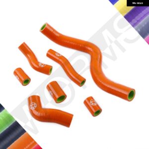 KTM 950 990 アドベンチャー/S 2004-2012 シリコン ラジエーター ホース キット 38657 - Orange