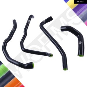 シリコン クーラントラジエーター ホース チューブキット 2002-2006 トライアンフスピードトリプル 955I デイトナ 2003 2004 2005 - black
