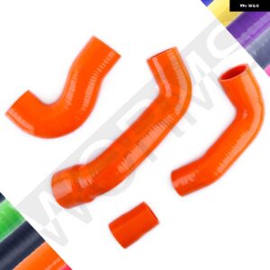 1993-1999 フィアット プント GT 1.4 ターボ GT1 GT2 GT3 シリコン インタークーラーブーストホース パイプキット - Orange