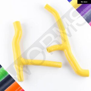 スズキ シリコーン ラジエーター 冷却液ホース パイプキット DRZ400E DR-Z400E DRZ 400E 2000-2002 2001 - Yellow