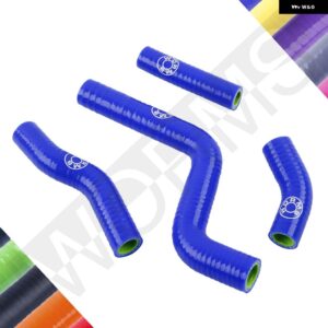 ヤマハ WR450F WR450 F WR 450F 2011-2014 2012 2013 シリコン ラジエーター 冷却液ホース パイプキット - Blue