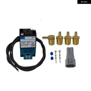ECU ソレノイドバルブ 3 ポート電子 ターボ ブースト 制御 ロゴ付き DC12V 5.4ワット 35A-ACA-DDBA-1BA - RSC292