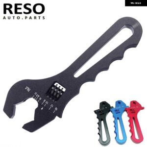 3AN-16AN モンキーレンチツールスパナホース エンドフィッティングアルミ用 - Red