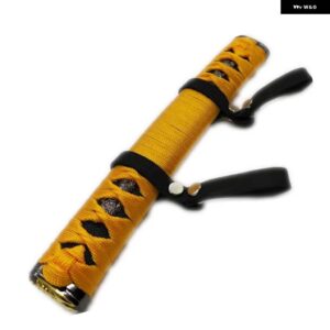 リア安全手すりヘッドレストにフック サムライナイフハンドルパーソナリティ安全ハンドル - orange and black