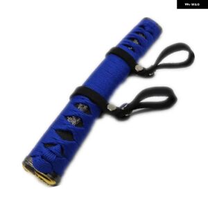 リア安全手すりヘッドレストにフック サムライナイフハンドルパーソナリティ安全ハンドル - blue and black