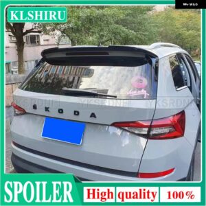 シュコダ KODIAQ 2017 2018 2019 新 ABS プラスチック アウターリア スポイラー ウィング トランク ブーツテール翼 スポイラー - Unpainted