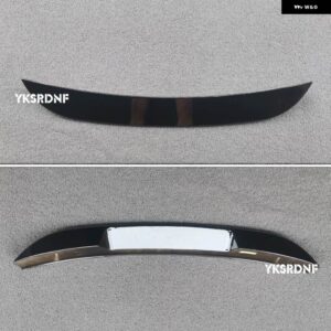 シュコダ イエティ 2013-17 スポイラー ABS プラスチック 未塗装プライマーリア トランク ブーツウイング スポイラー カースタイリング - Glossy Black