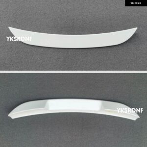 シュコダ イエティ 2013-17 スポイラー ABS プラスチック 未塗装プライマーリア トランク ブーツウイング スポイラー カースタイリング - WHITE