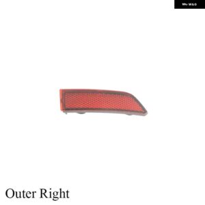 リアバンパー リフレクターライト フォグランプ 防曇 フォグライト フォグランプ VW ティグアン L 2017-20 - Outer Right