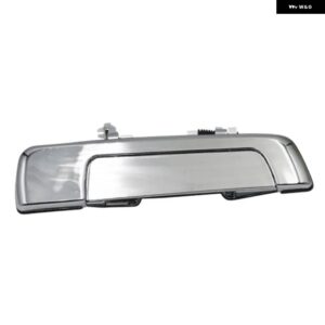 1個 クロームアウトサイドドアハンドル パジェロ PININ IO H60 H70 MR271871 ロックランサー 1997-2002 バックル CK00 CP00 EA00 - rear right outside
