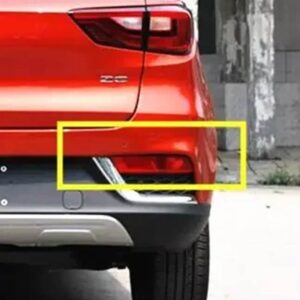 1個 リアバンパー ライトクローム ストリップ MG ZS 2017-2019 テールランプ ハザードリフレクターストップランプブレーキライト 500298857A1 - Right Side