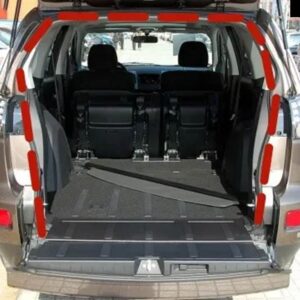 1個 ボディドア ゴムシール アウトランダー CW 2008-2012 インナー 5725A127XA ポスト ストリップ エアトレック クッション ウェザー ストリップ 開口部 - tail door