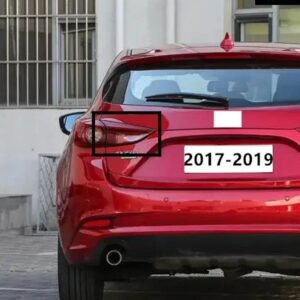 1ピース インナー 2017-2019 LED テールライト MAZDA3 ハッチバックバルブ 無テールリアライトアクセラ パーキング ウインカーランプ - L INNER