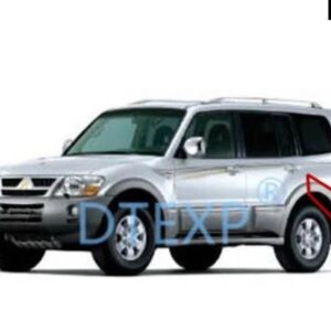 1個 テールドアボード パジェロ V73 MN117244XA リアスペアタイヤカバー モンテロ 2000-2006 V75 ドアカバー 右 - left rear eyebrow