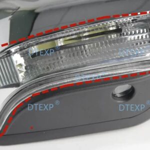 1個 サイドミラー LED ウィンカーランプ パジェロ V90 8351A029 クリップ付きランプ モンテロ V80 リアガラスライトショーグン V70 - right led