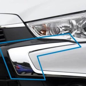 1ピース 2015-2018 クローム グリル ASX バンパー ネット ASX RVR 6407A171 6407A170 上下 - L Upper