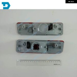1ピース 2003-2007 リフレクターアウトランダーリアバンパー ランプエアトレックバックサイド フォグランプ バルブ 無 MN150519 第一世代 - 2 PCS