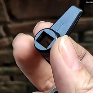1ピース テールドアノブ パジェロ V73 ツーリング穴カバー モンテロ ドアロックフック V93 V97 MR655330 黒ベージュ - 1 piece stick black