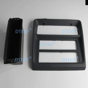 1ピース LHD テープフレーム パジェロ V31 V32 V33 V43 計器カバー モンテロ ユーティリティボックス テープボックス 装飾 ラジオパネル - 2 pieces