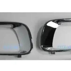 1 2個 フロントライトカバー パジェロ V70 MR388019 フォグランプ カバー モンテロ 2001-2003 ショーグン V60 - chrome 2
