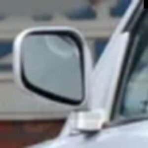 1ピース LHD サイドミラー パジェロ ミニリア パーキング ガラスホルダー 付き モンテロ ピニン IO ヒートガラス付き - Left glass heat