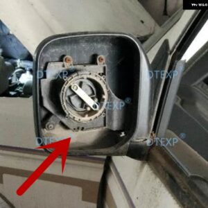 1 2個 LHD サイドミラー ガラスラウンドホルダー 付き パジェロ V30 MB696520 モンテロ 2TH リアガラス SHOGUN 1989-1999 - Left glass