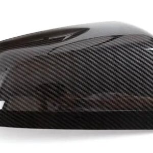 2個 クロームカーボンサイドガラスシェル ステッカー パジェロ V90 1ペア ショーグン V80 バックミラー カバー モンテロ - 1 Pair Carbon