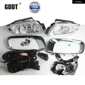 キット フォグランプ パジェロ V70 2000-2002 MR388019 フロントランプ モンテロ MR535745 電球ワイヤー スイッチ V60 SHOGUN - chrome kit