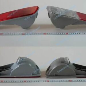 1 2個 リアバンパー ランプアウトランダー GF 2013-2014 8336A102 ストップランプエアトレック フォグランプ 電球ありバルブ 無 8337A111 - red 2 pcs no bulb