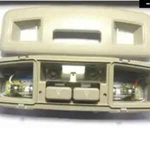 1ピース ベージュグレー読書ランプ モンテロ V20 MB774960 ルーフ 装飾 ライト パジェロ V30 ルーフランプカバー ショーグン V40 - beige