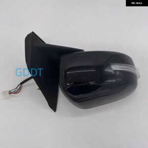 1個 無塗装 7 ワイヤー LHD 自動折りたたみサイドミラー ランサー CX CY CZ 7632A204 LED ウィンカーランプ 付き熱なし FORTIS - 7 Wires Right