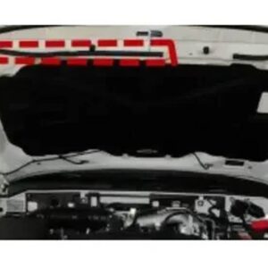 1個 フード ゴムシール パジェロ V90 2007-2023 5902A016 ボンネット ウェザー ストリップ モンテロ V80 ボディクリップ SHOGUN 同じ V7 - middle 5902A016