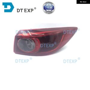 1ピース LED テールライト MAZDA3 サルーン専用 2013-2019 バルブ 無リアランプアクセラ パーキング ウィンカーインナーアウト - saloon R OUT