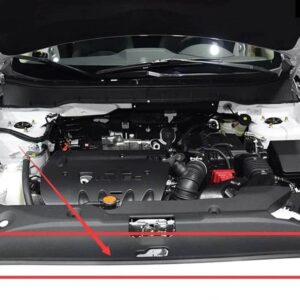 1 4個 フードカバー ASX ボンネット ゴム耐候性 ストリップ フロントカバー シール ストリップ ウェザー ストリップ 5902A134 5902A171 - 5902A171