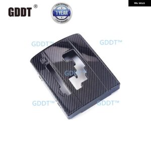 1個 ギアボックス カバー ランサー 8011A573 カーボンボード CX CY シフトボックス プレート FORTIS すべてカーボン インテリア - Carbon Fiber2