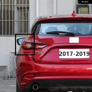 1ピース 外 2017-2019 LED テールライト MAZDA3 ハッチバックバルブ 無テールリアライトアクセラ パーキング ウインカーランプ - L OUT