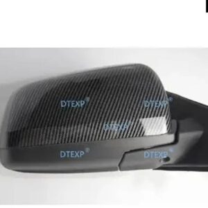 1個 LHD 無塗装カーボンプリントサイドミラー ランサー EX 2007-2019 7632A719 5 ワイヤー ガラスヒートフォルティス CX CY 折りなし - coating R