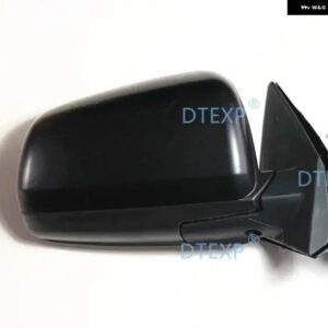 1個 LHD 無塗装カーボンプリントサイドミラー ランサー EX 2007-2019 7632A719 5 ワイヤー ガラスヒートフォルティス CX CY 折りなし - 5 wire R