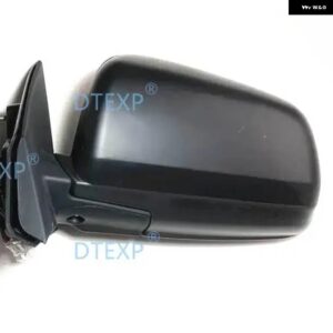 1個 LHD 無塗装カーボンプリントサイドミラー ランサー EX 2007-2019 7632A719 5 ワイヤー ガラスヒートフォルティス CX CY 折りなし - 5 wire L