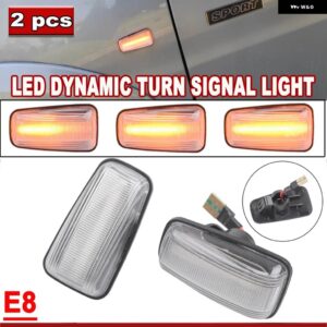 ダイナミック ウインカー LED ウィンカー サイドマーカー ライト シトロエン ベルランゴディスパッチジャンピーサクソエグザンティアクサラ XM ZX - Dynamic Crystal